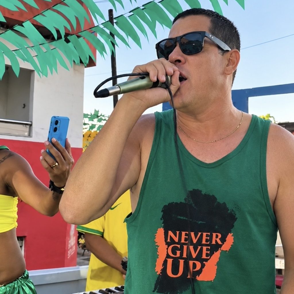 Cantor Fabiano Santos é barrado durante participação no palco em Castro Alves e situação gera repercussão