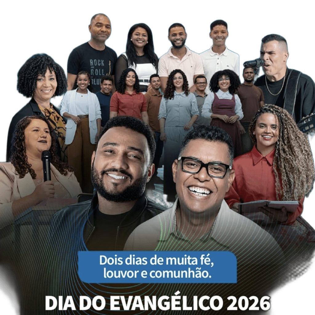 Dia do Evangélico 2026 terá dois dias de louvor, fé e comunhão em Castro Alves