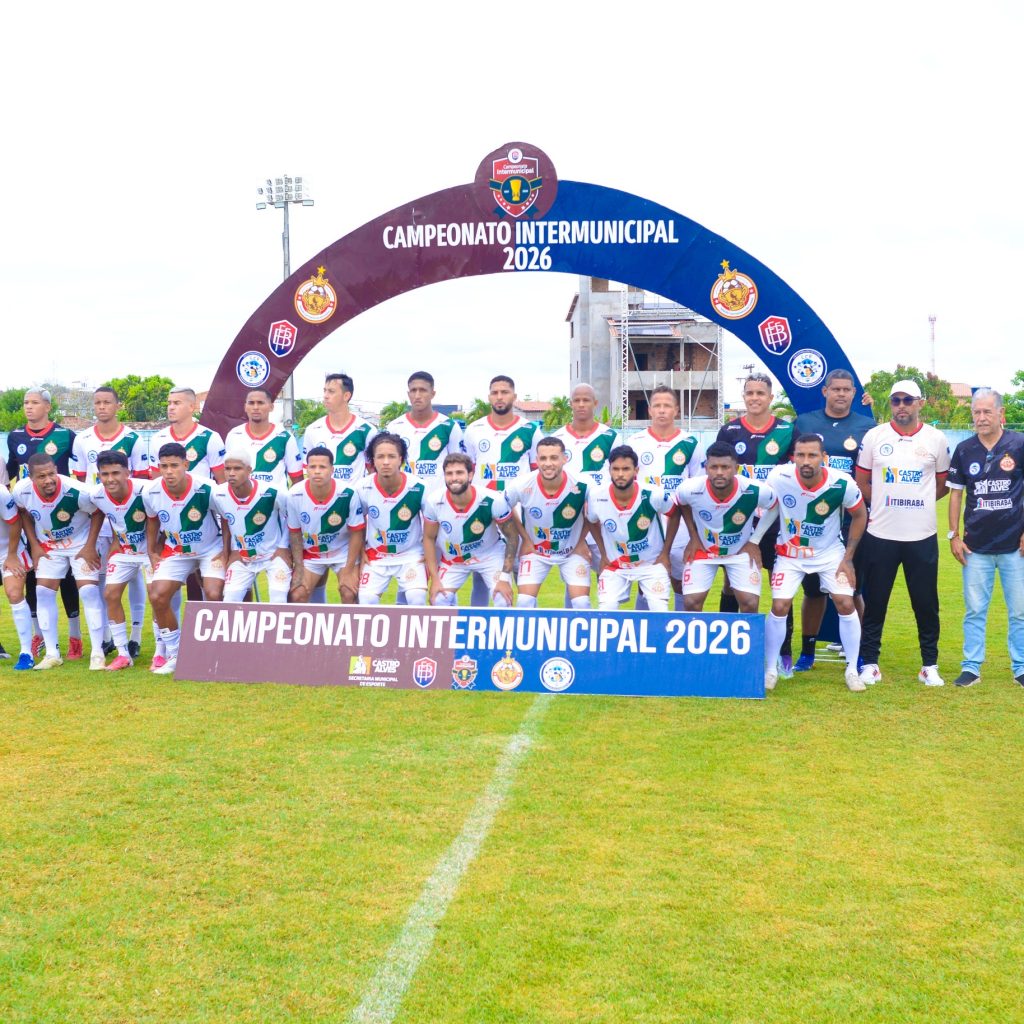 Goleada histórica! Seleção de Castro Alves vence Lauro de Freitas por 7 a 0 no Intermunicipal 2026