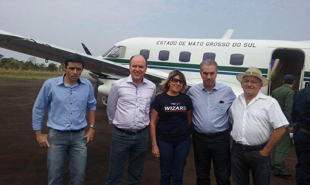 Reinaldo inaugura obras no município de Paraíso