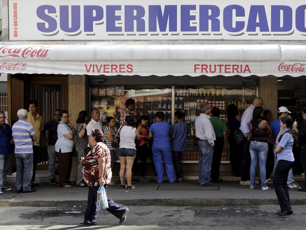 Crise: Falta comida na Venezuela