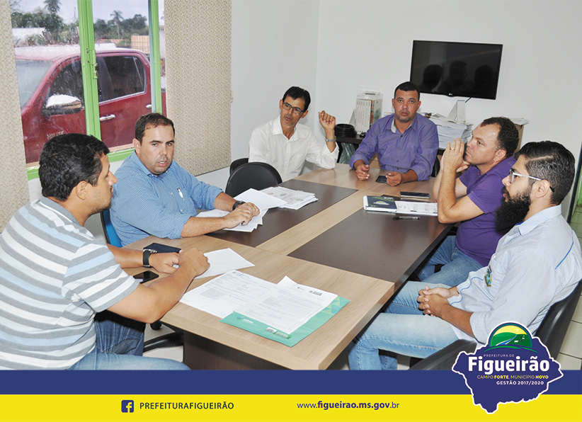 Figueirão: Prefeito e vice reuniram com o presidente do Sindicato