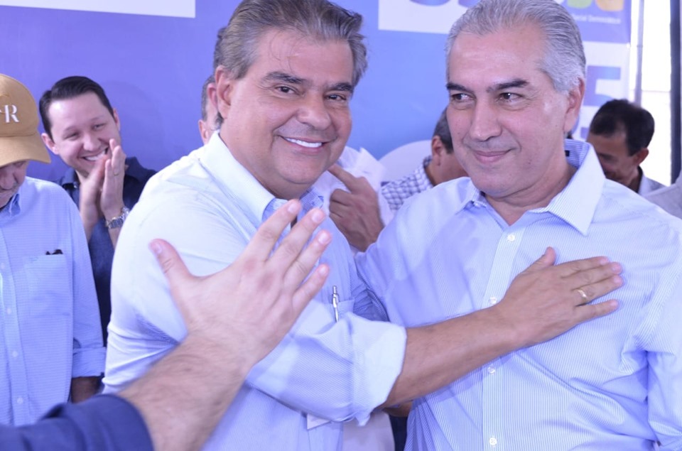 Senador Nelsinho e o Governador Reinaldo.
