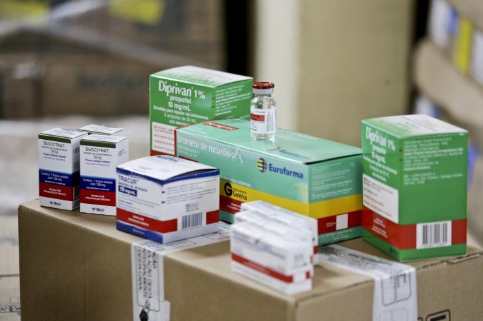 A medicação reforça os estoques da rede pública diante do aumento do consumo desse medicamento em decorrência das complicações causadas pela Covid-19. Foto: Divulgação / Agência Brasília