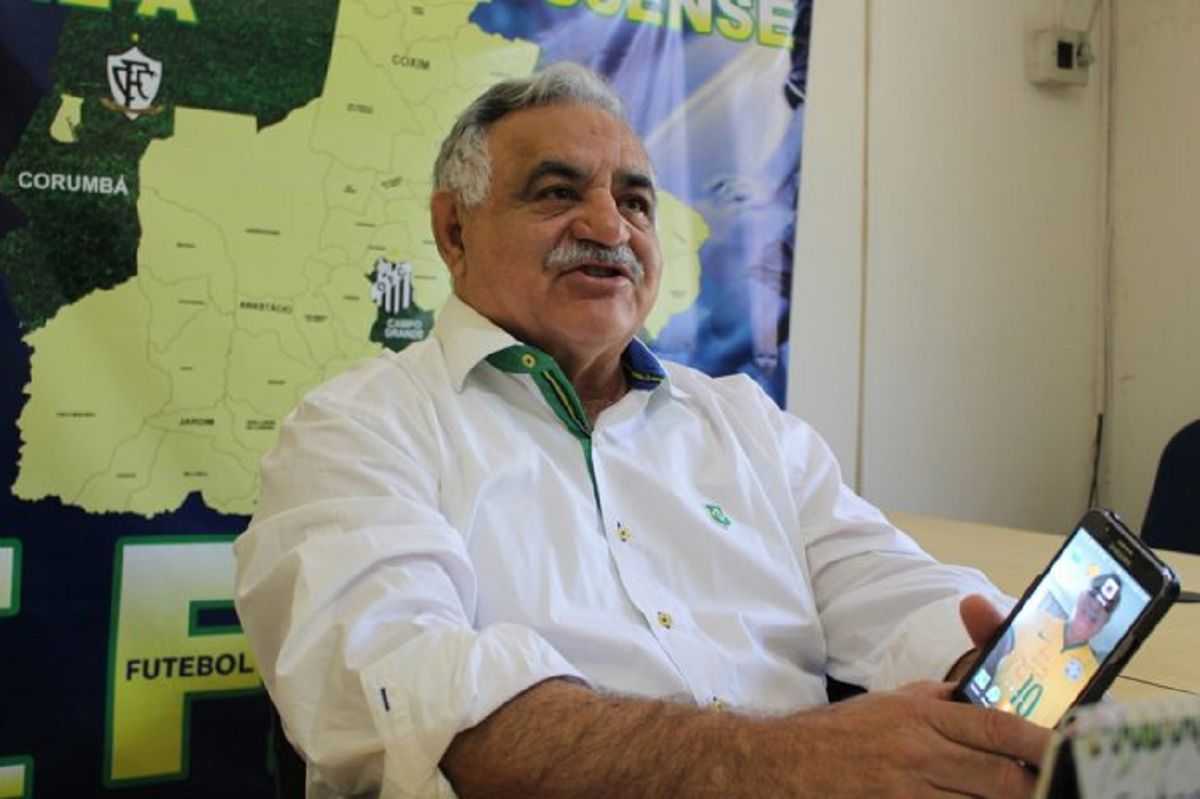 Francisco Cezário de Oliveira segue afastado da FFMS - Foto: Divulgação/ FFMS 