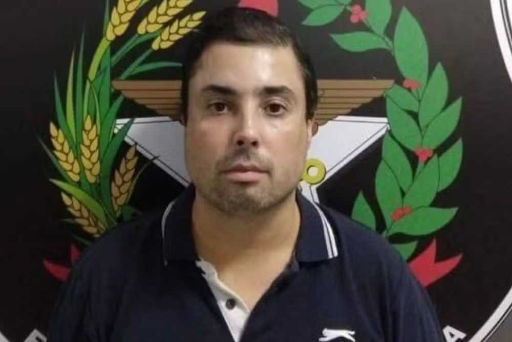 Neandro Schiefler, de 46 anos, estava foragido desde o ano passado. — Foto: Reprodução