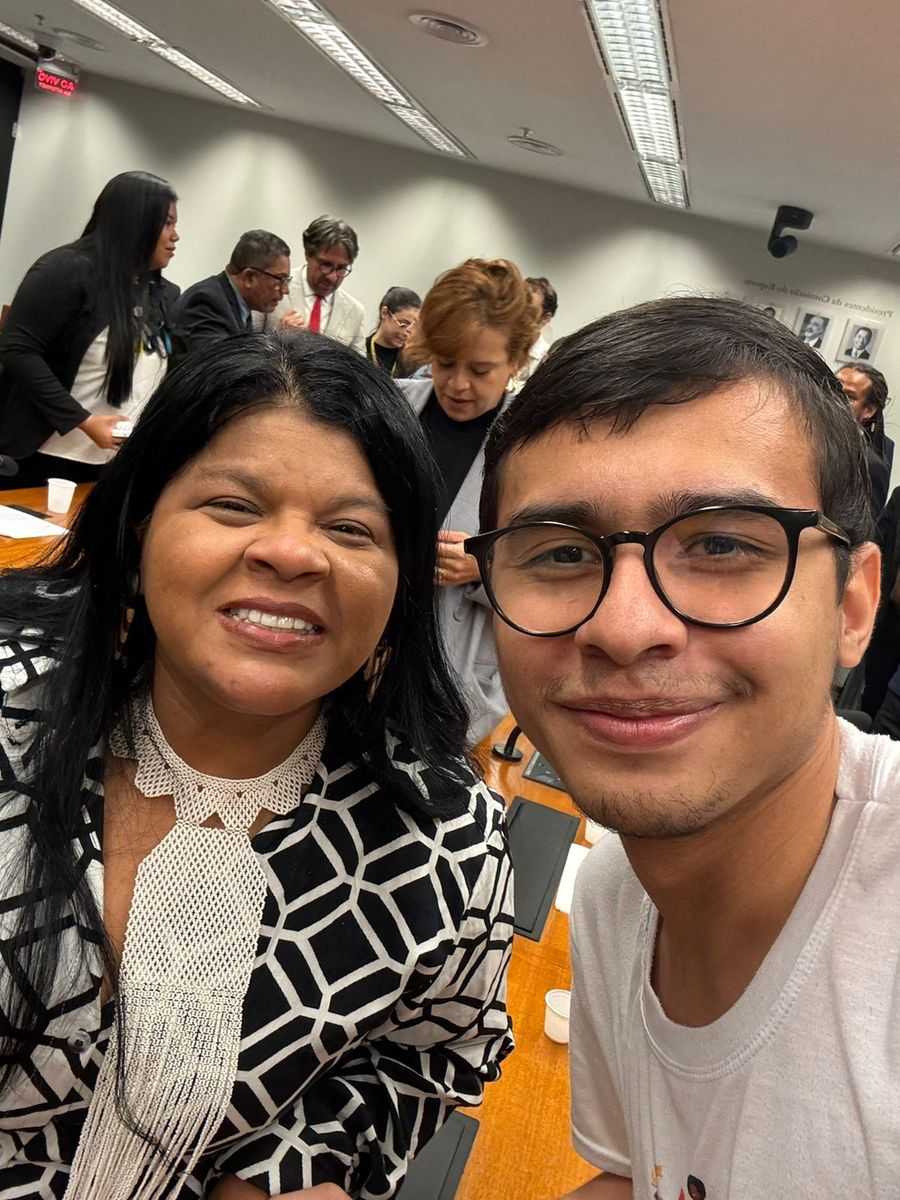 Ministra Sônia Guajajara e Presidente Marcelino