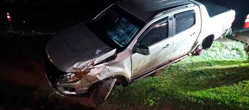 Deputada Federal Ana Paula Leão sofre acidente de carro na BR-050