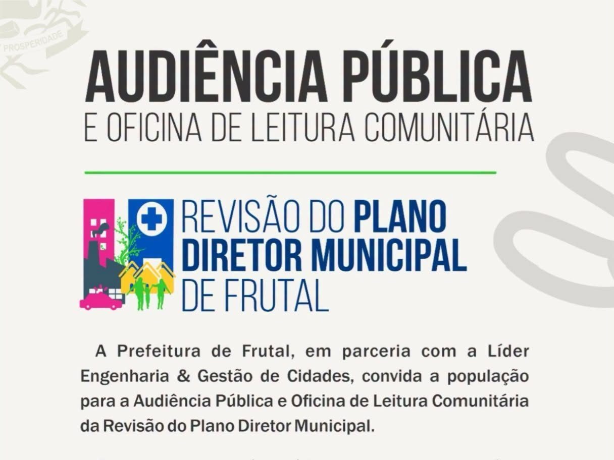 AUDIÊNCIA PÚBLICA E OFICINA DE LEITURA COMUNITÁRIA