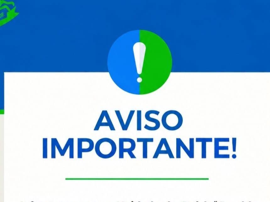 AVISO IMPORTANTE