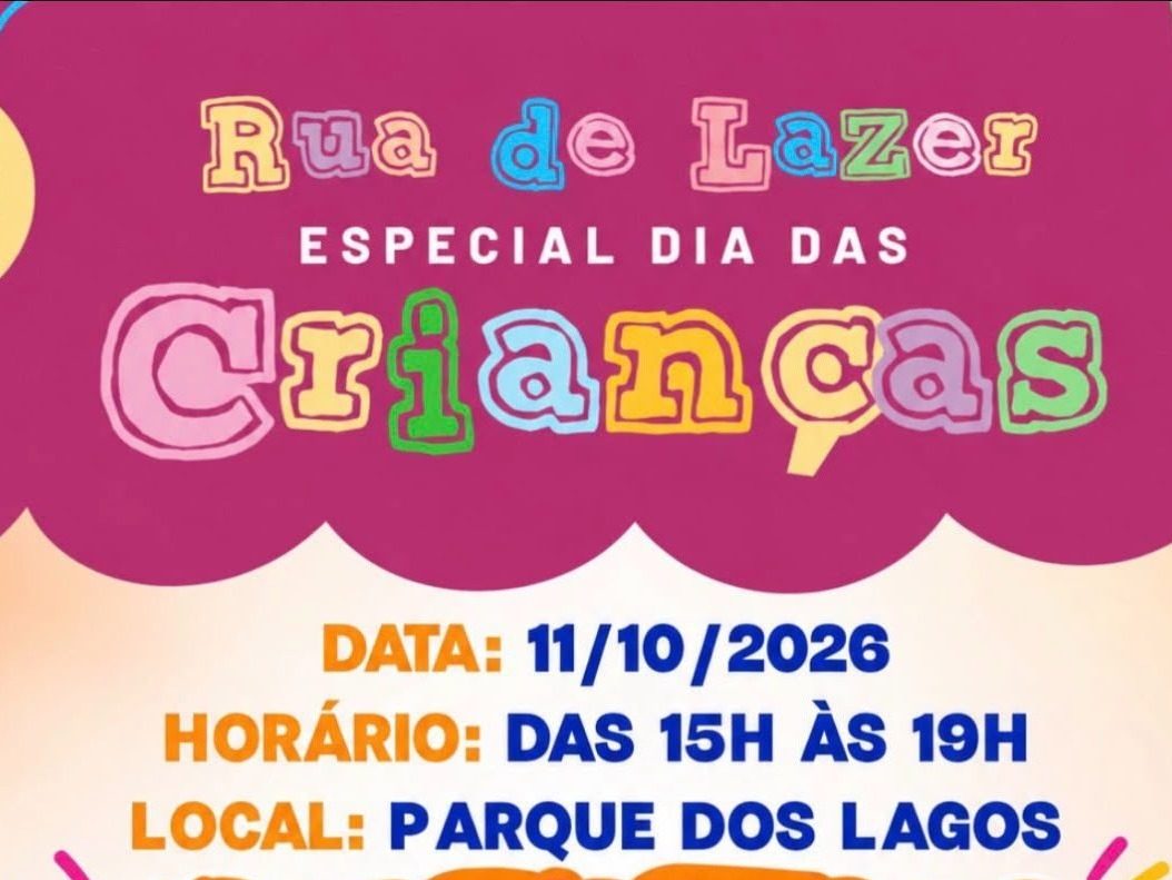 E no próximo domingo, dia 11/10 teremos mais um grande evento!
