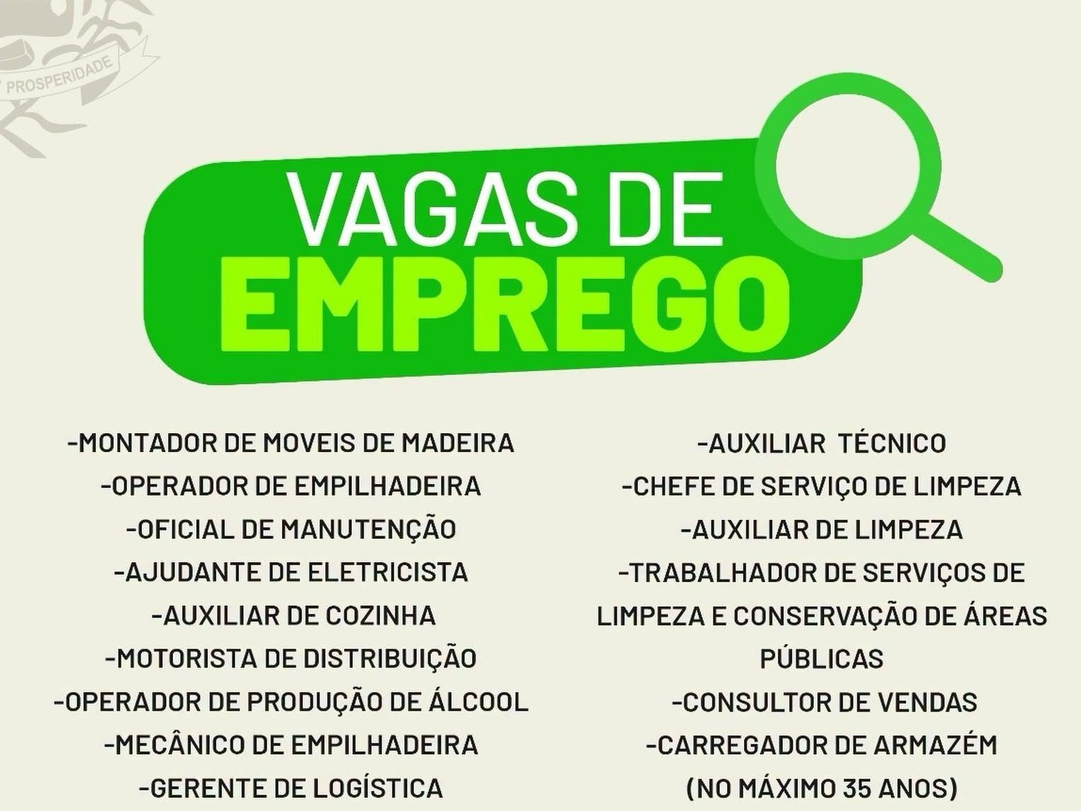 O SINE Frutal está com diversas oportunidades abertas em diferentes áreas e níveis de experiência.