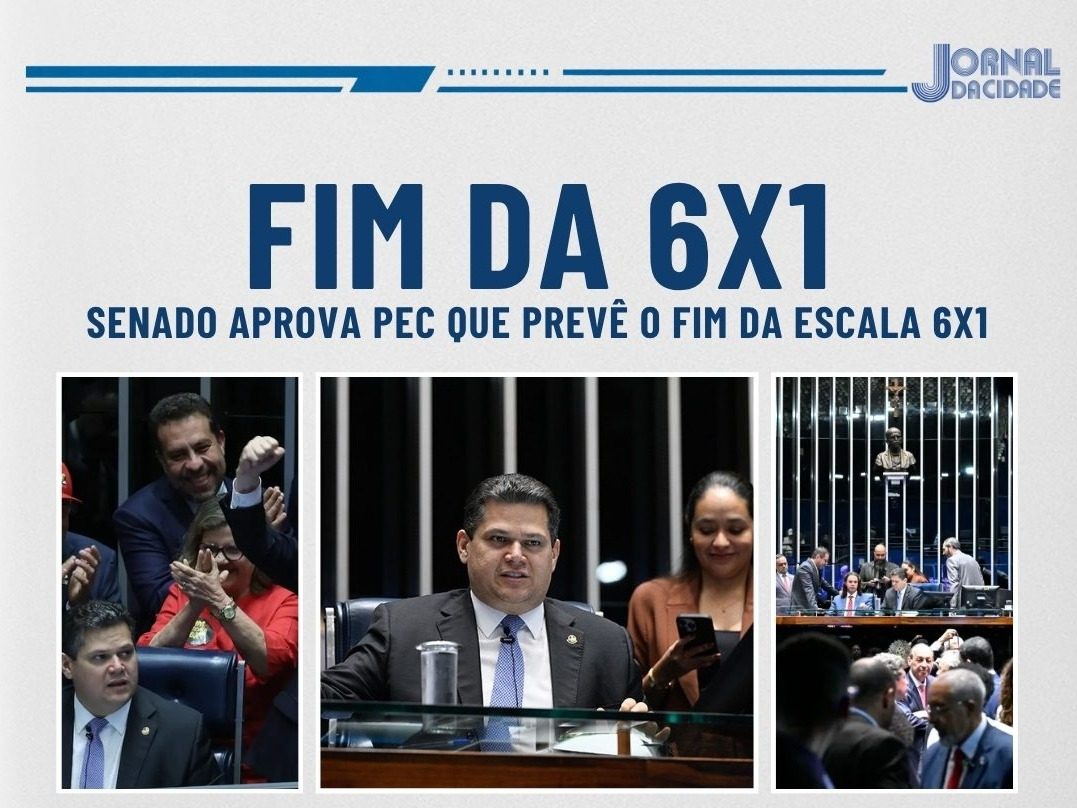 Senado aprova PEC que prevê fim da escala 6x1 e dois dias de descanso semanal