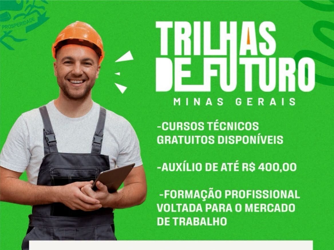 Trilhas do Futuro abre inscrições em Frutal com cursos técnicos gratuitos e auxílio de até R$ 400