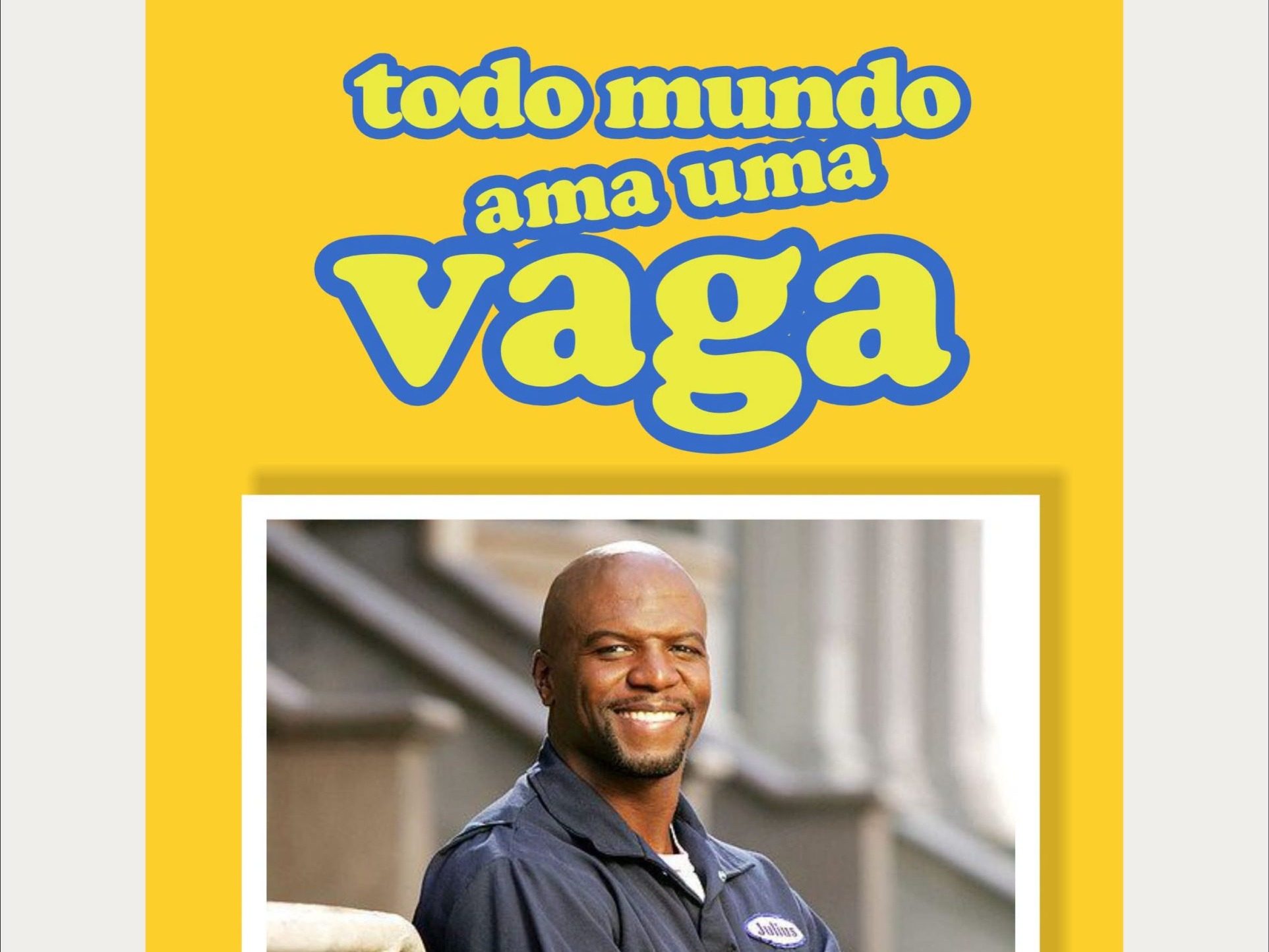 Vaga de emprego!