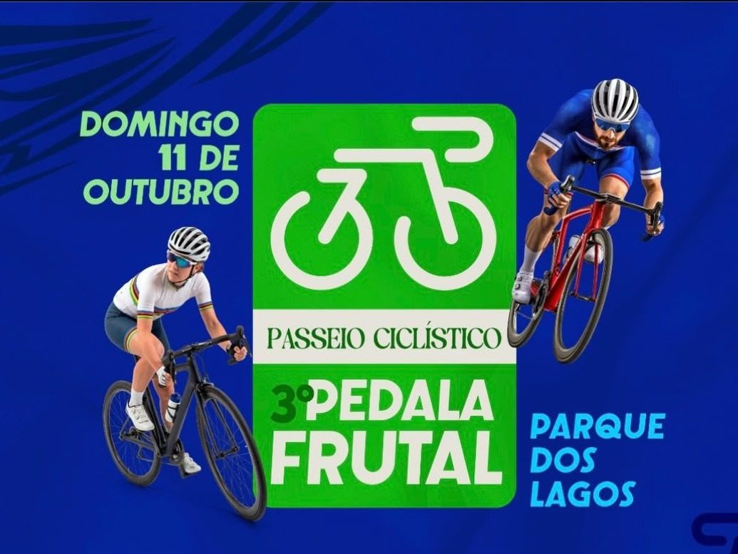VEM AÍ O 3º PEDALA FRUTAL!