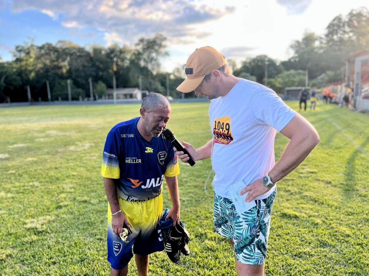 Um craque da superação
