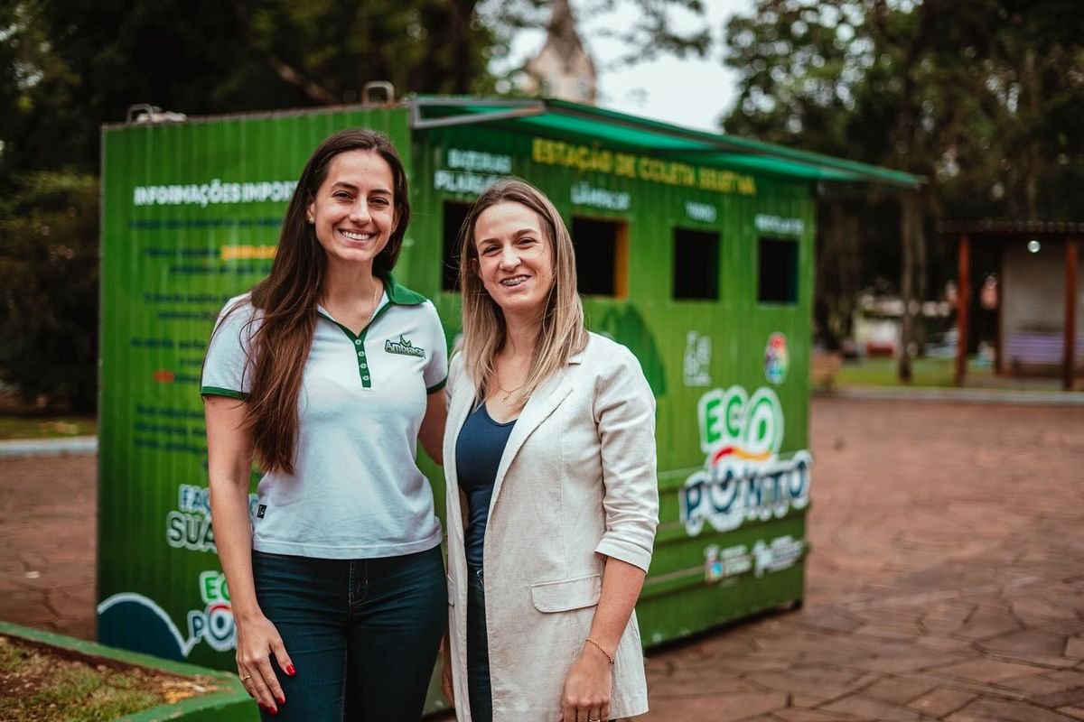 iniciativa pretende contribuir com o descarte de materiais recicláveis na Pitangueira do Mato