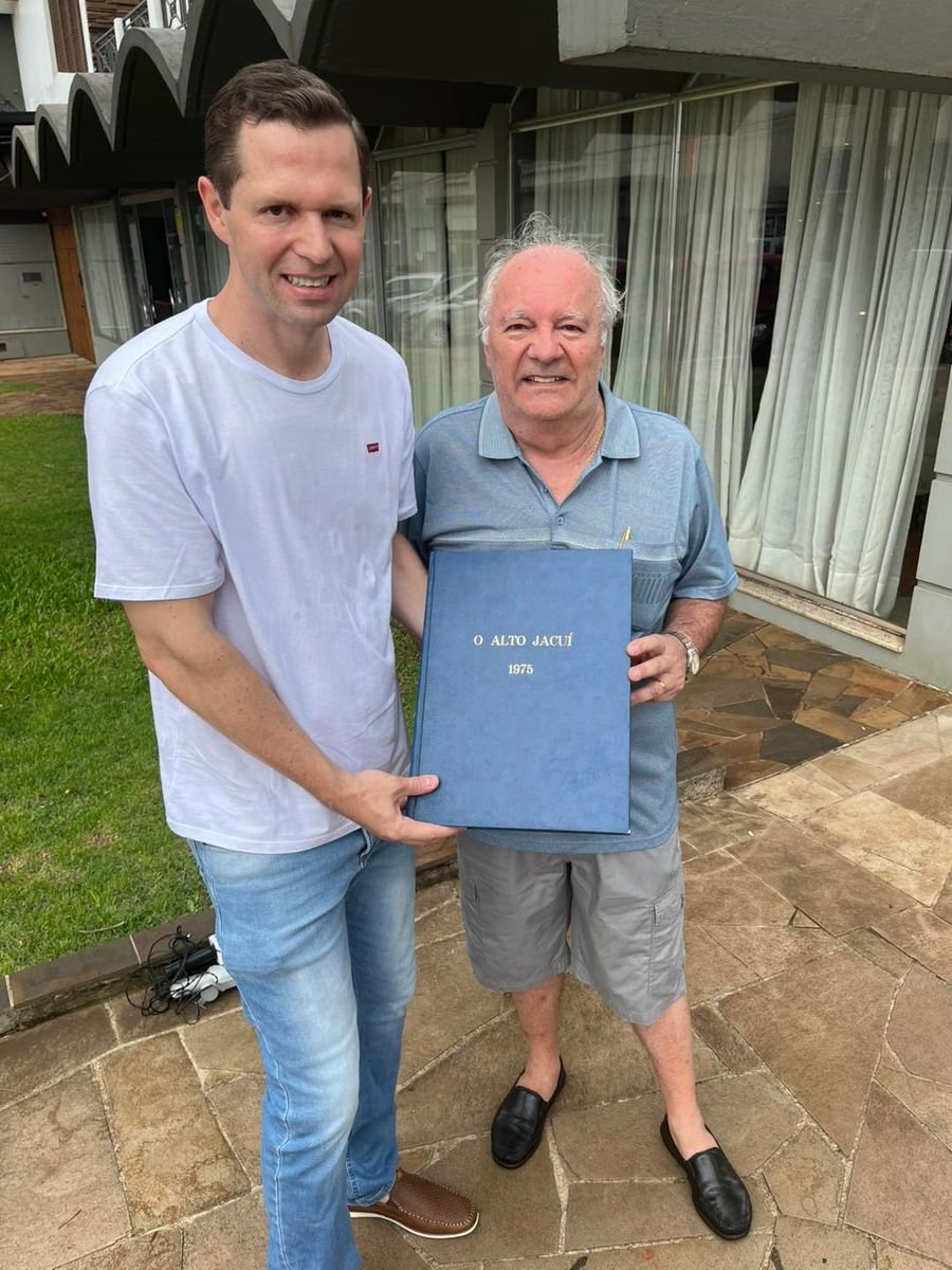 Douglas Scortegagna e a história viva do jornal O Alto Jacuí: a edição número 001 e um legado de 50 anos