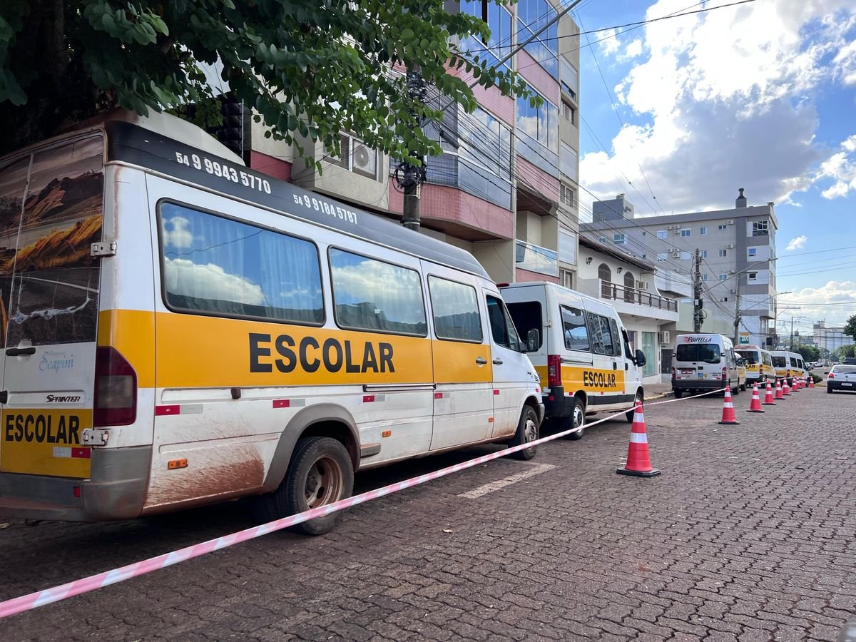 Fiscalização preventiva avalia segurança dos veículos do transporte escolar em Ibirubá