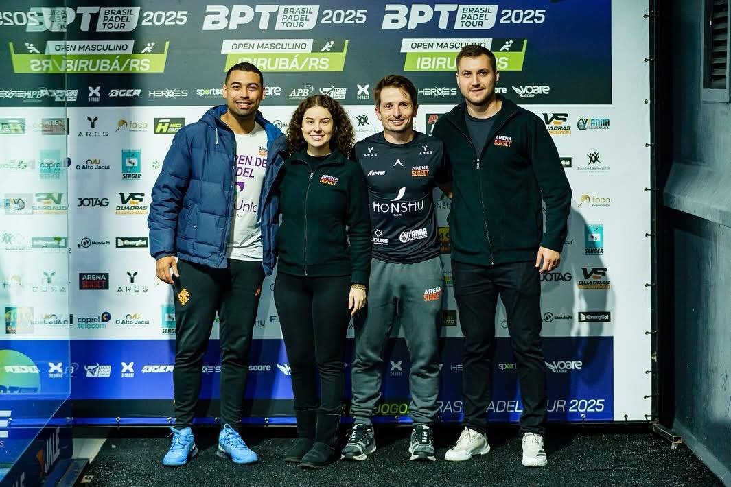 Ibirubá sediou etapa do Brasil Padel Tour com final emocionante e grande movimentação na Arena Sunset