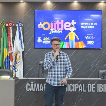 Pablo lauxen, responsável pelo outlet de Ibirubá