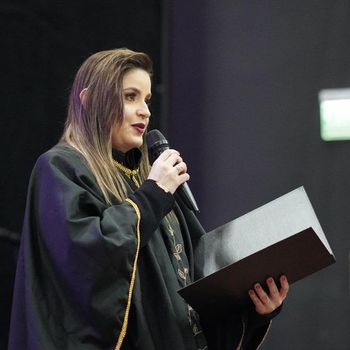 Cristiele Terhorst como escritora homenageada