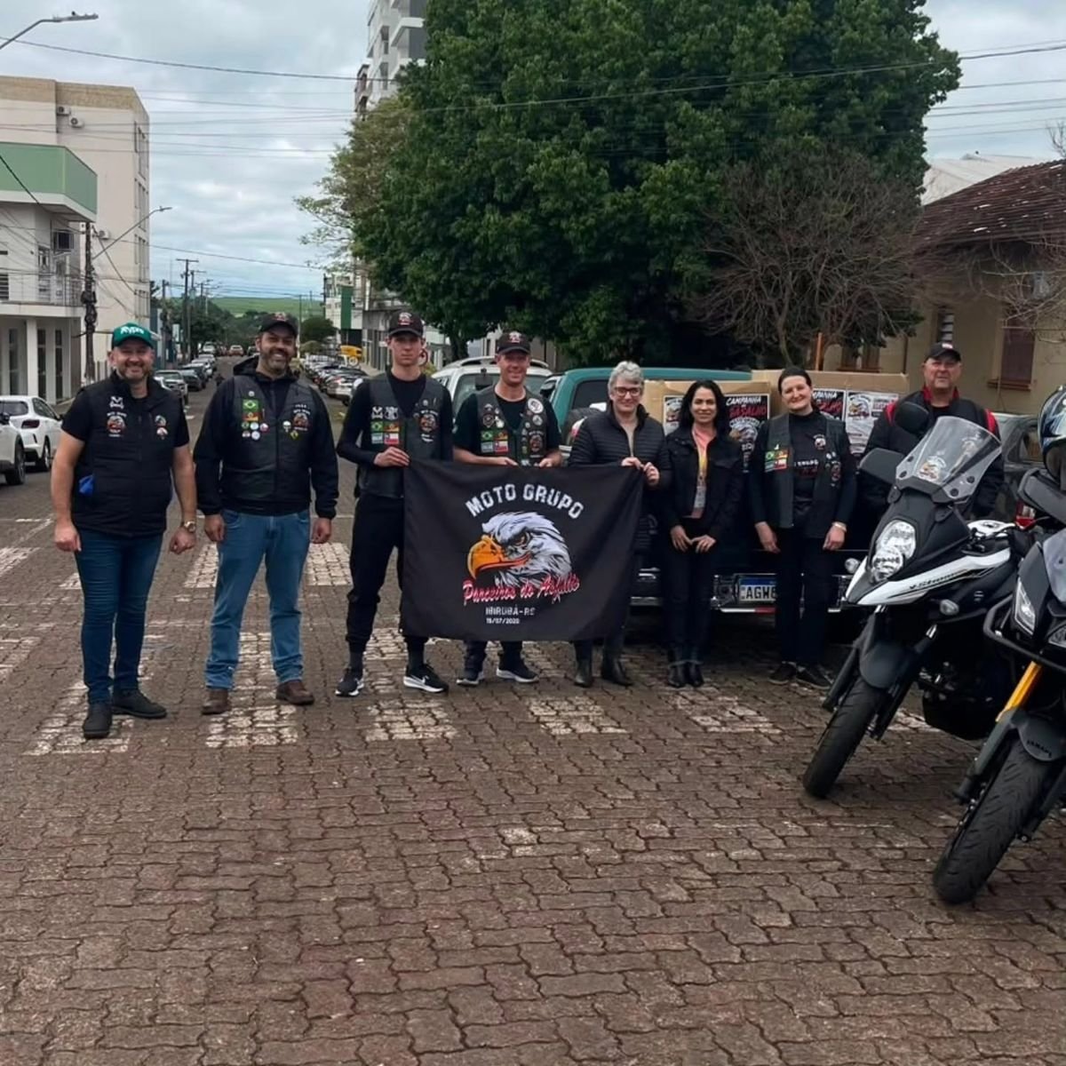 EM UM EVENTO SOLIDÁRIO NO LAR DO IDOSO EM IBIRUBÁ