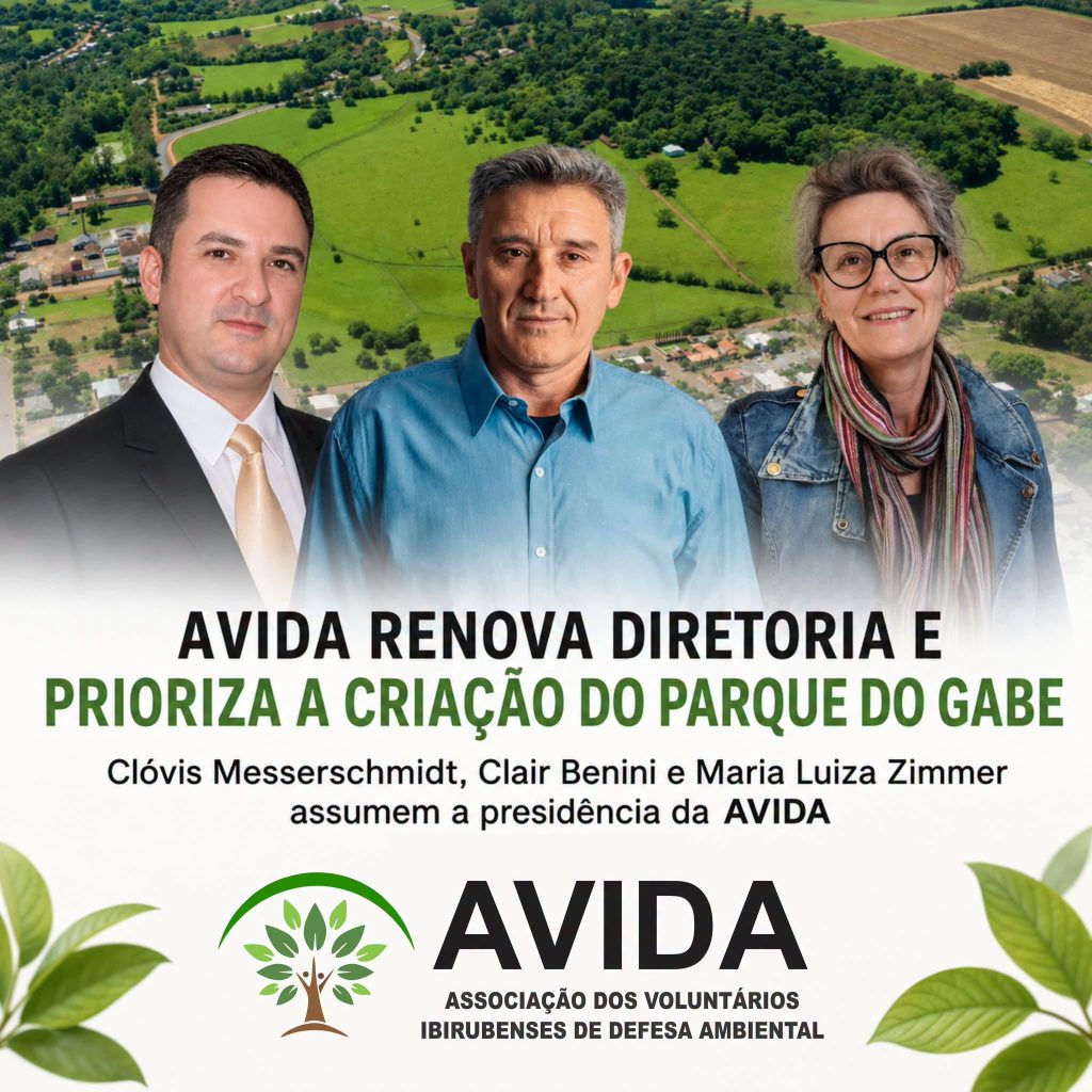 AVIDA renova diretoria e coloca Parque do Gabe entre prioridades