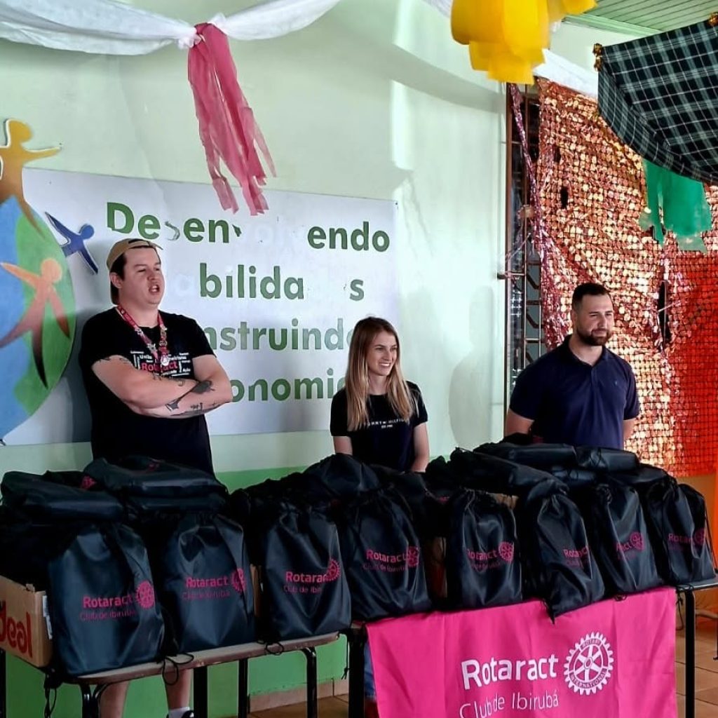 Rotaract amplia ações sociais e aposta no voluntariado jovem em Ibirubá