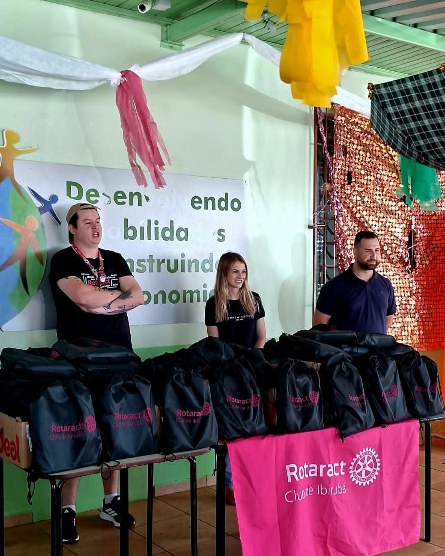 Rotaract amplia ações sociais e aposta no voluntariado jovem em Ibirubá