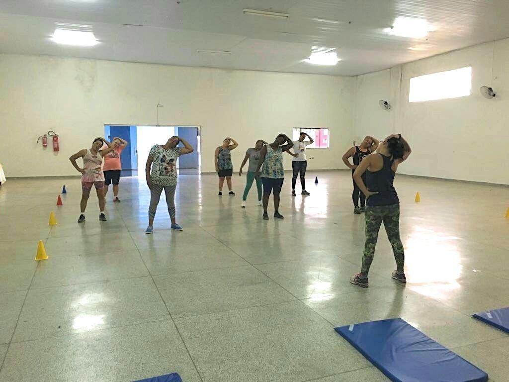 Grupo Bem Mulher no Centro Comunitário de Urânia