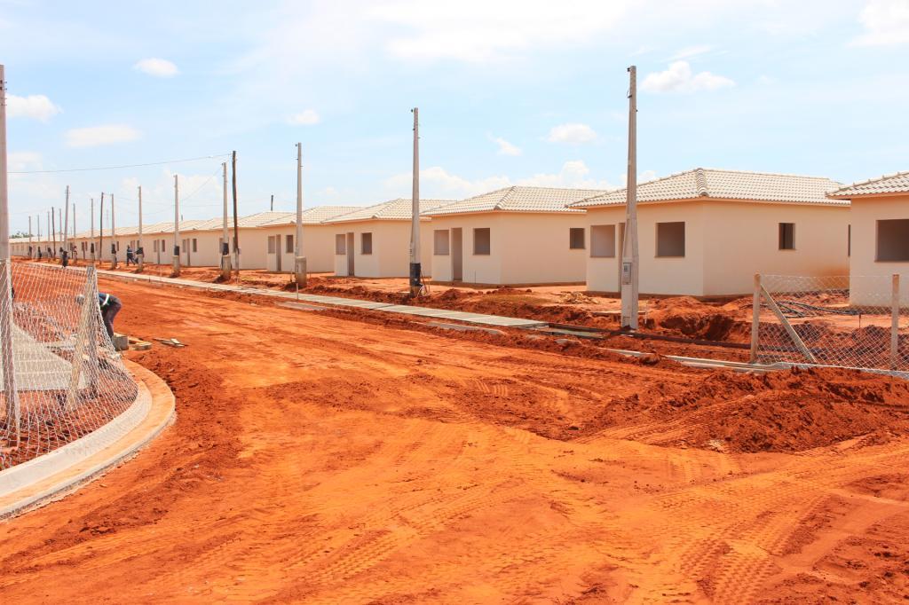No Residencial Nova Jalles II estão sendo construídas 402 novas moradias