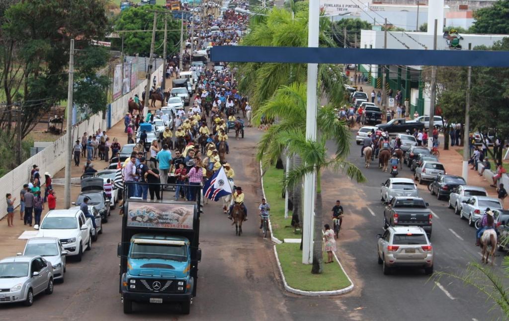 Aproximadamente 2 mil pessoas prestigiaram a Cavalgada que celebrou o aniversário de Jales
