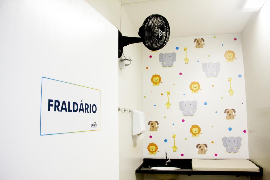 Fraldário agora conta com espaço próprio
