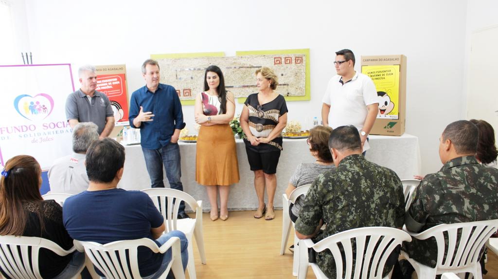 Órgãos públicos, autoridades e sociedade civil organizada participam do lançamento da Campanha do Agasalho