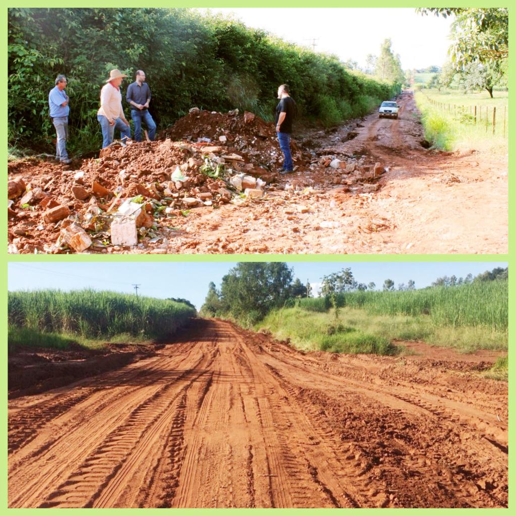 Prefeitura de Urânia recupera estradas rurais danificadas pelas chuvas