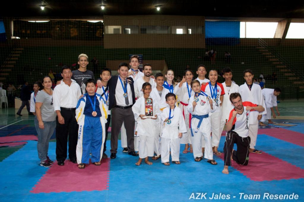Equipe de karatê da região conquista 5ª colocação em Open Nacional em Três Lagoas/MS