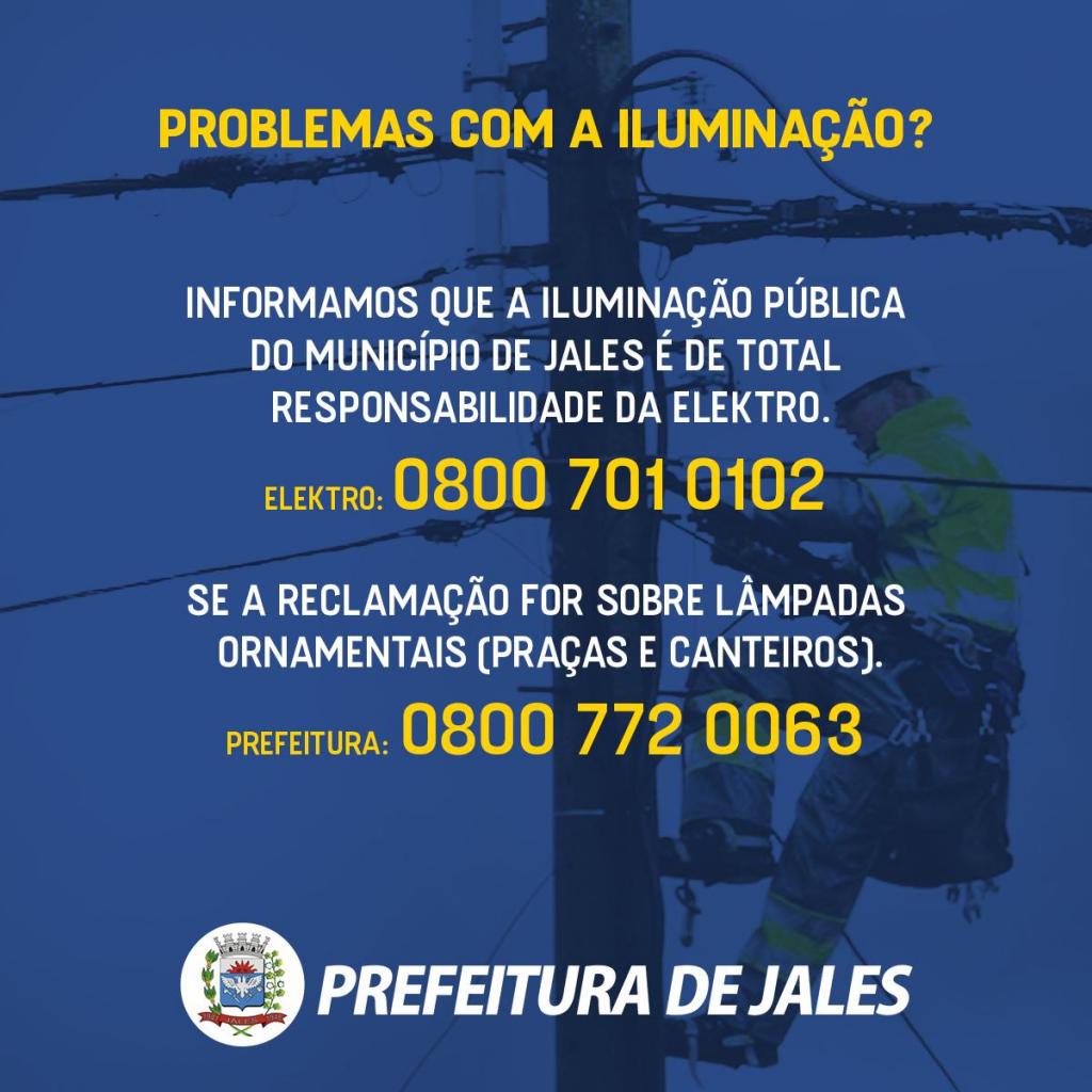 Nota de Esclarecimento - Iluminação Pública