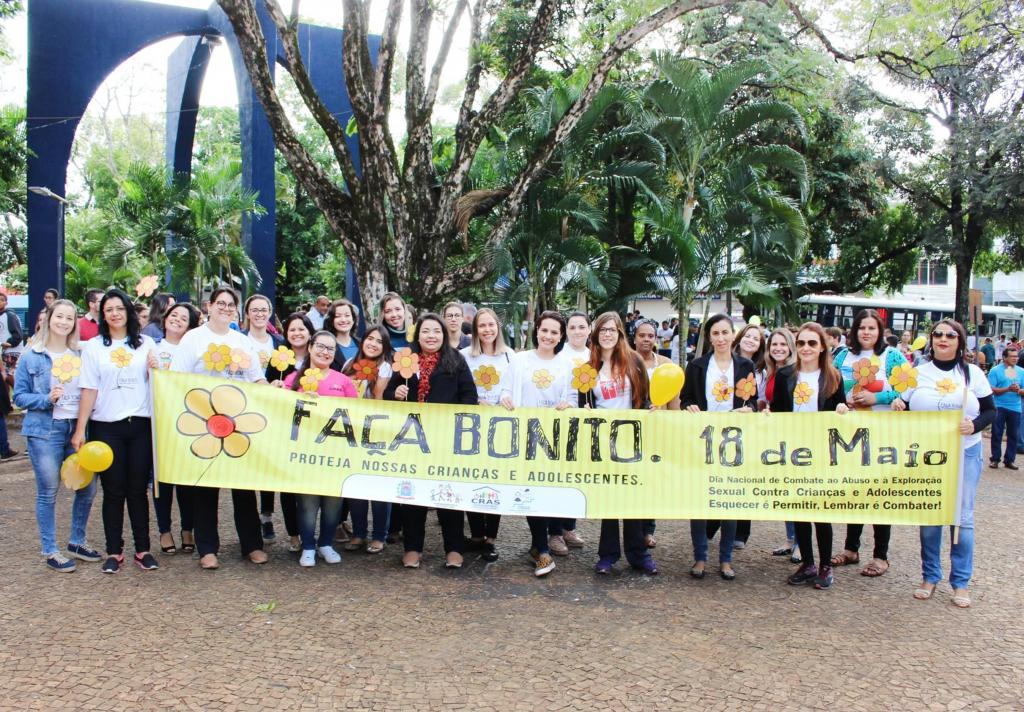 Assistência Social reúne comunidade para passeata de combate ao abuso e exploração sexual infantil