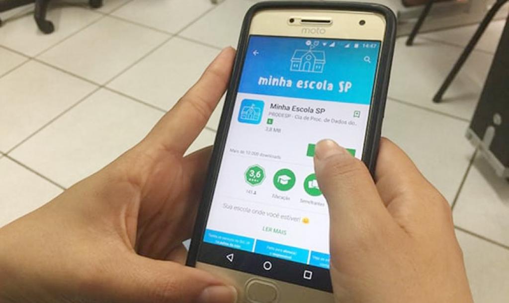 Alunos da rede estadual podem consultar notas por aplicativo