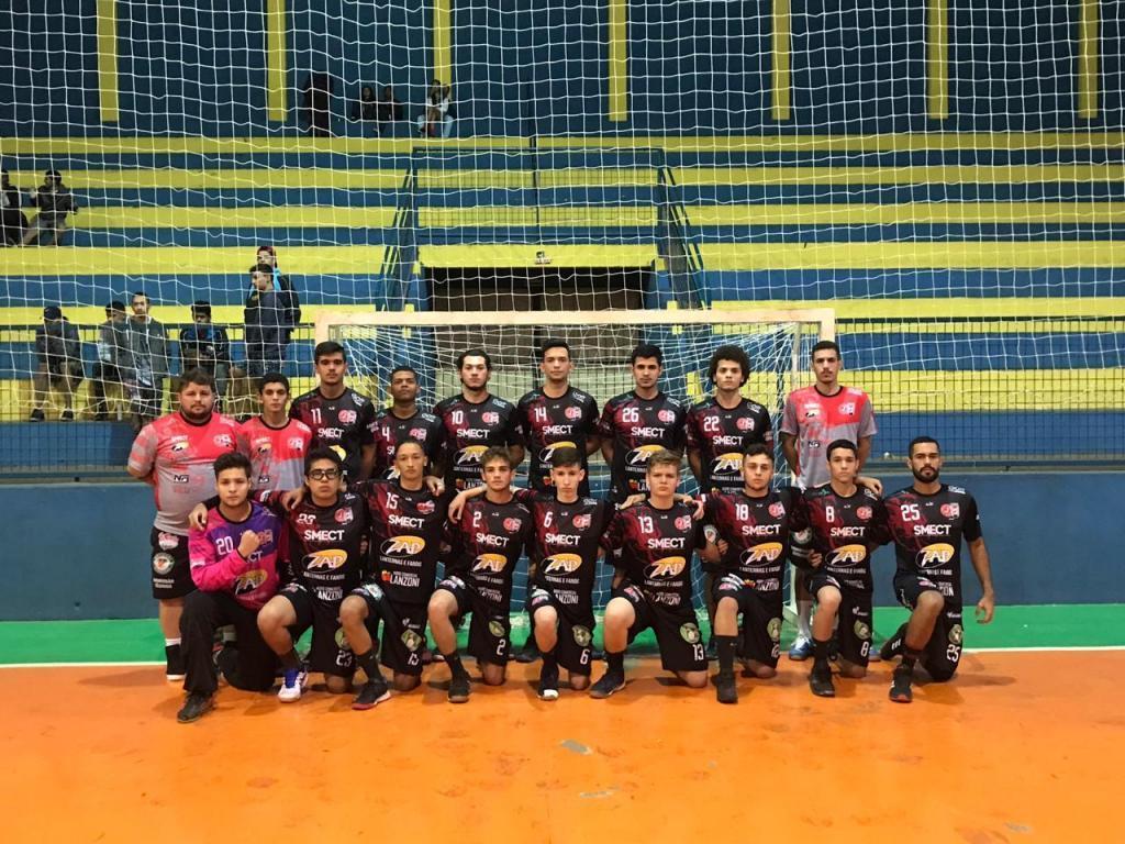 O time de Handebol Sub20 masculino trouxe o ouro para casa