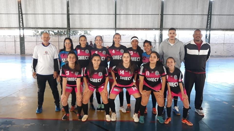 As Meninas do Futsal Sub20, ouro dos Jogos Regionais de Andradina