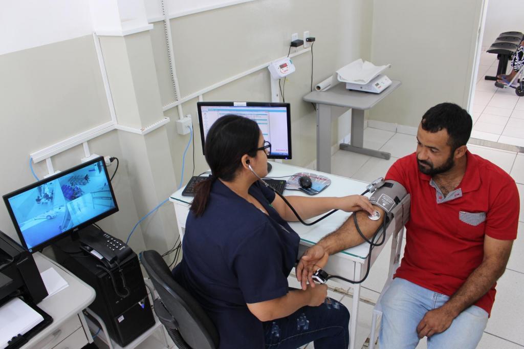A UPA ganhou novas salas: de pré-consulta (classificação de risco - foto), recepção e acolhimento, Raio-X, de coleta de sangue, de espera de exames e de medicação intramuscular