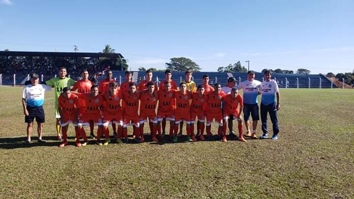 Os garotos do sub17 de Santa Albertina