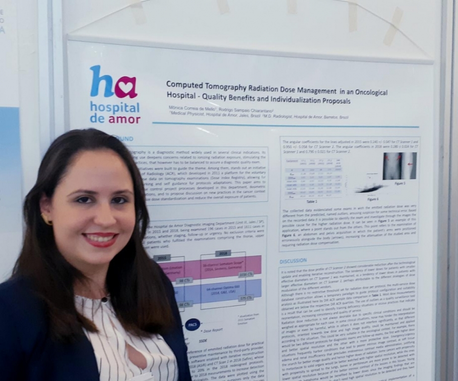 Hospital de Amor Jales é representado no XXIV Congresso Brasileiro de Física Médica