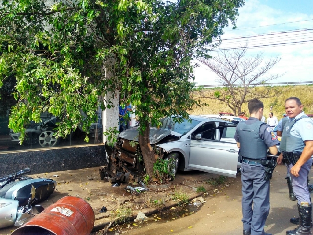 A movimentação de policiais foi grande, durante a apreensão