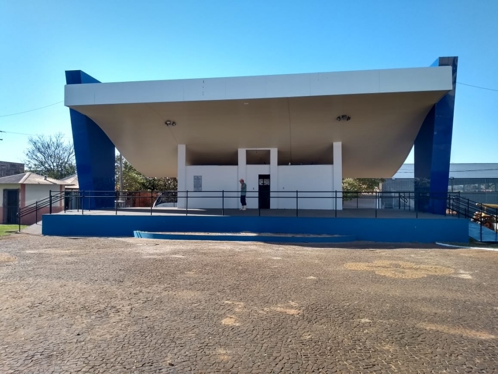 A nova Concha Acústica da cidade