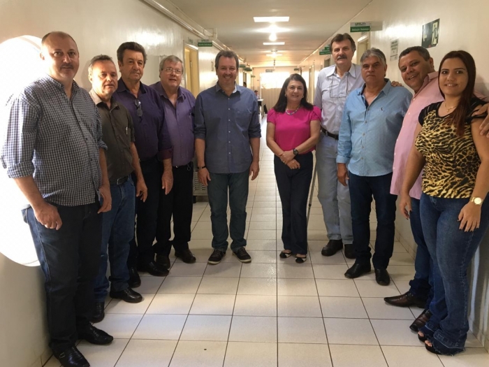 Prefeitos se reúnem para ver as reformas e melhorias na UPA - Jales