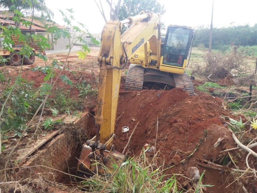 Segundo recomendações do Ministério Público Estadual, a limpeza e manutenção do complexo de galerias deixará os moradores do residencial Jardim Alvorada mais tranquilos durante o período de fortes precipitações